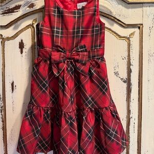 The Children's Place Red and Black Plaid Dress